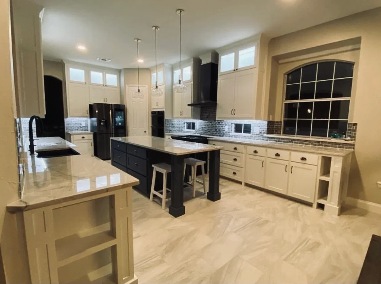 General contractor working on residential remodeling project