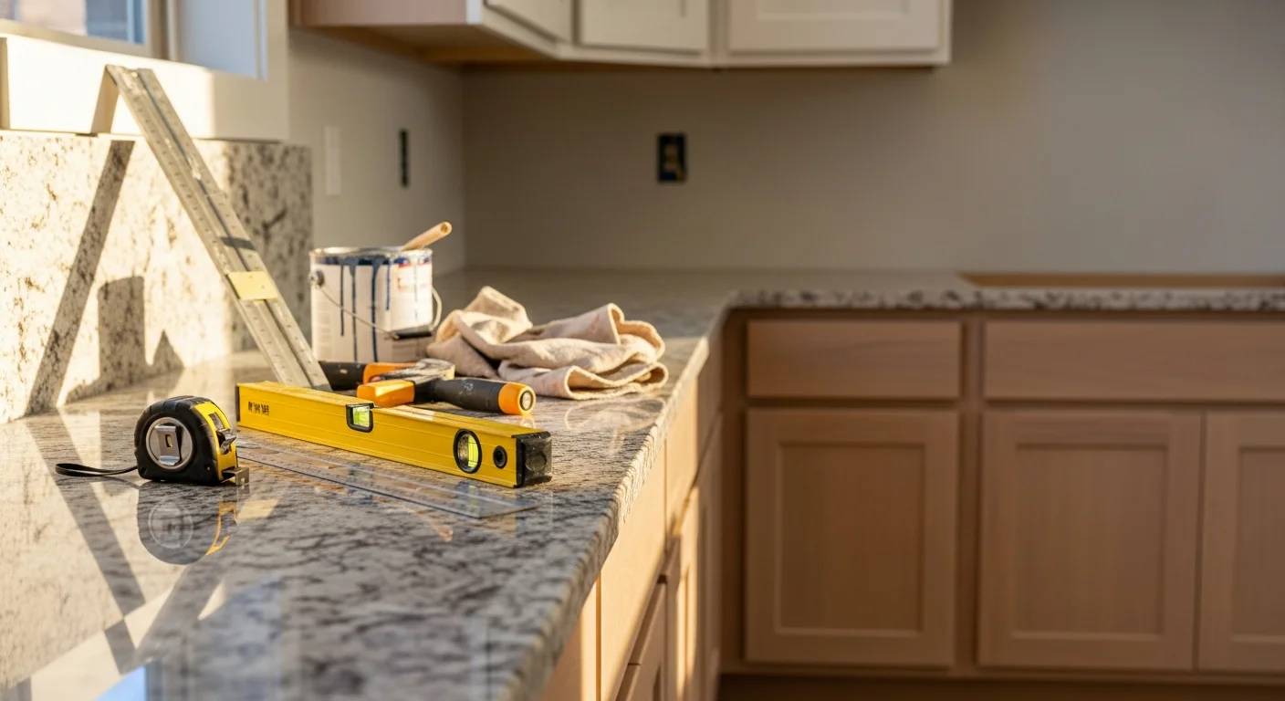 Construction crew working on home remodeling project