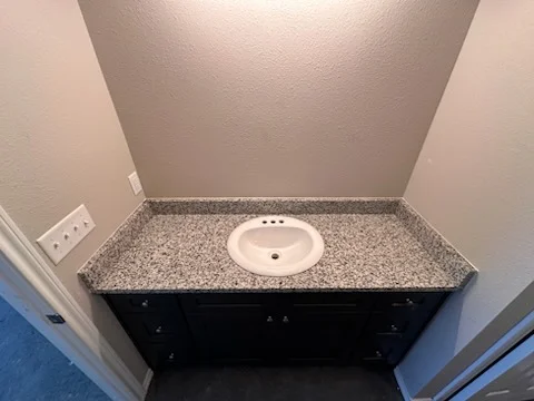 Bathroom Vanity Installation with Granite Countertop