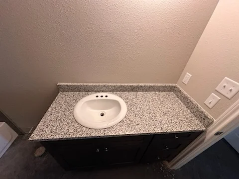 Bathroom Vanity Installation with Granite Countertop
