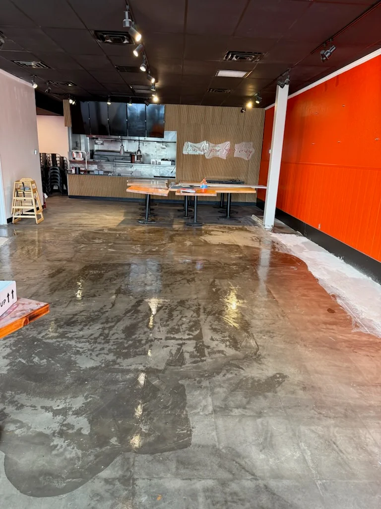 Commercial Concrete Flooring Installation