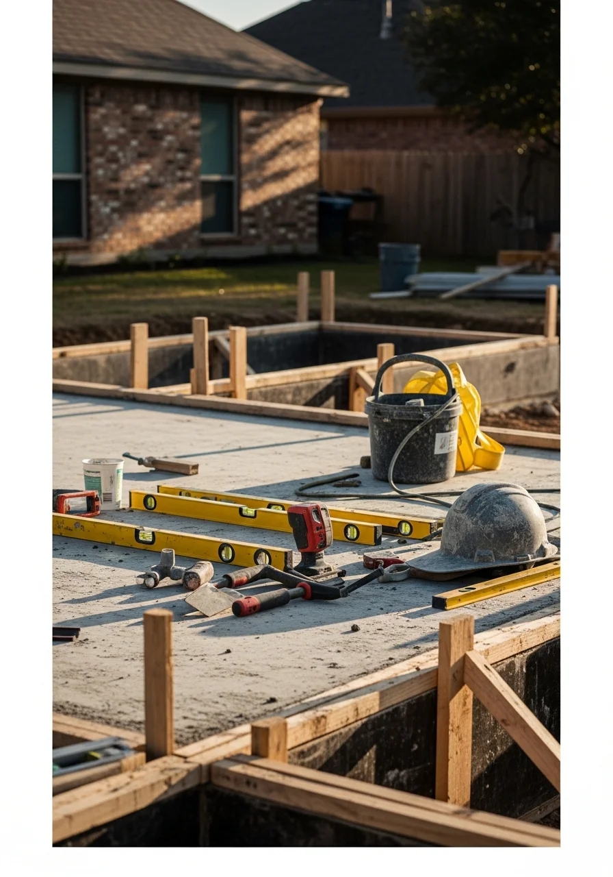 Skilled technician performing work on Fort Worth property with professional equipment and attention to detail.