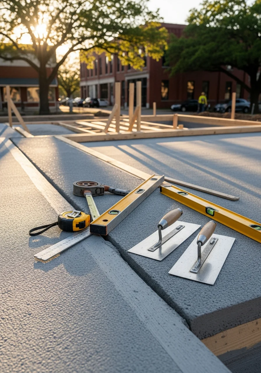 Experienced technician working on Oklahoma City property with professional tools and focused attention.
